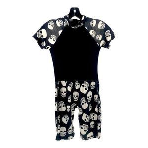 Kids Paddle Suit Skulls Wet Suit Core Poly arms and legs